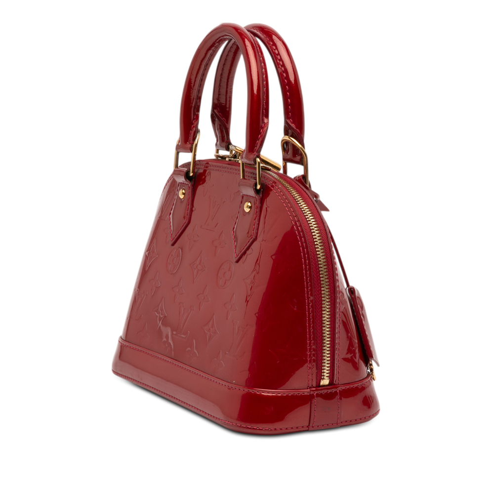 Pre-Loved Louis Vuitton Monogram Vernis Alma BB - Picture 2 of 11